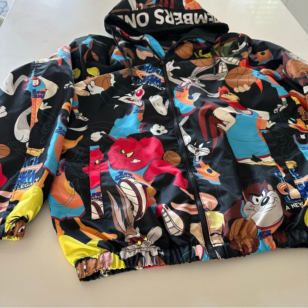 Limited Ed Members Only Space Jam Collab Jacket Coat - Picture 7 of 10